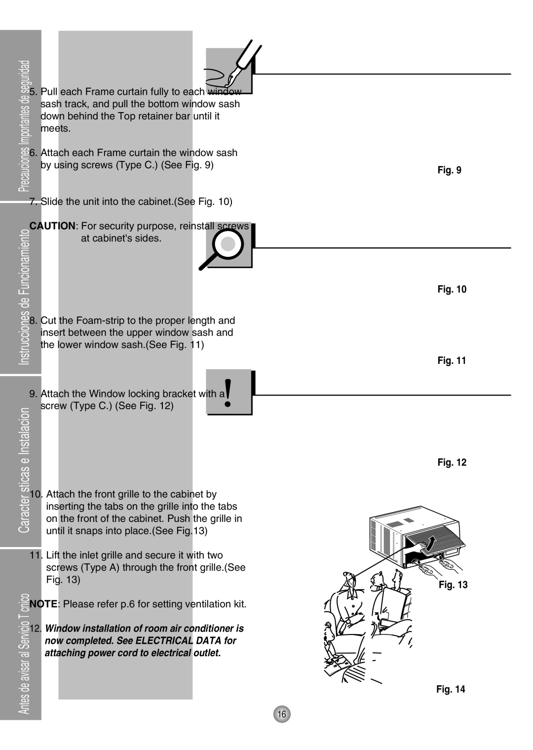 Panasonic CW-XC184HU manual Precauciones Importantes de Seguridad, Instrucciones de Funcionamiento, Cuidado y Mantenimiento 