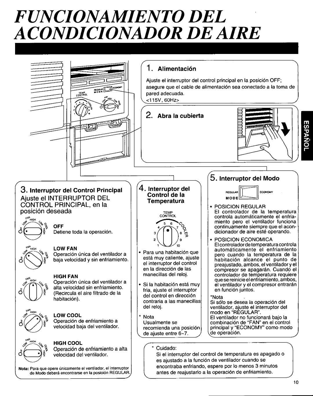 Panasonic CW606TU manual 