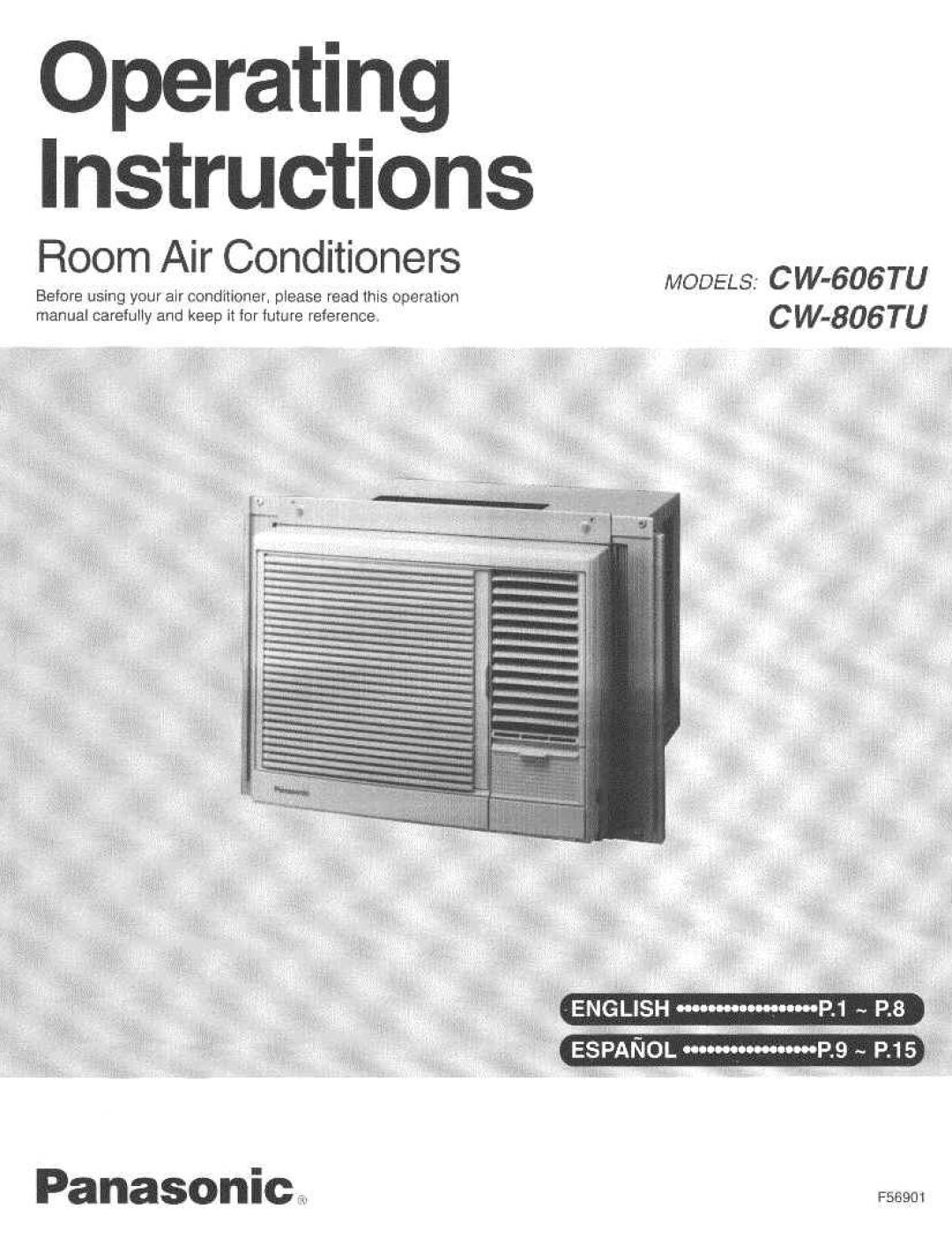 Panasonic CW606TU manual 