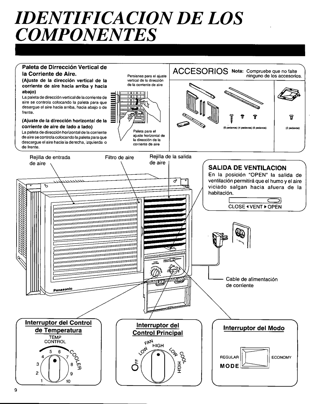 Panasonic CW606TU manual 