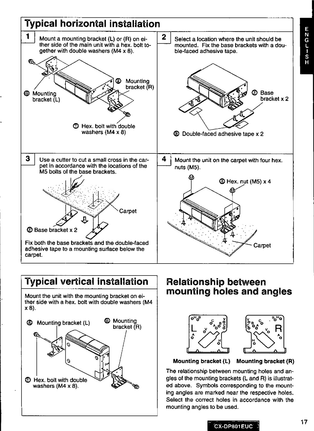 Panasonic CX-DP801EUC manual 