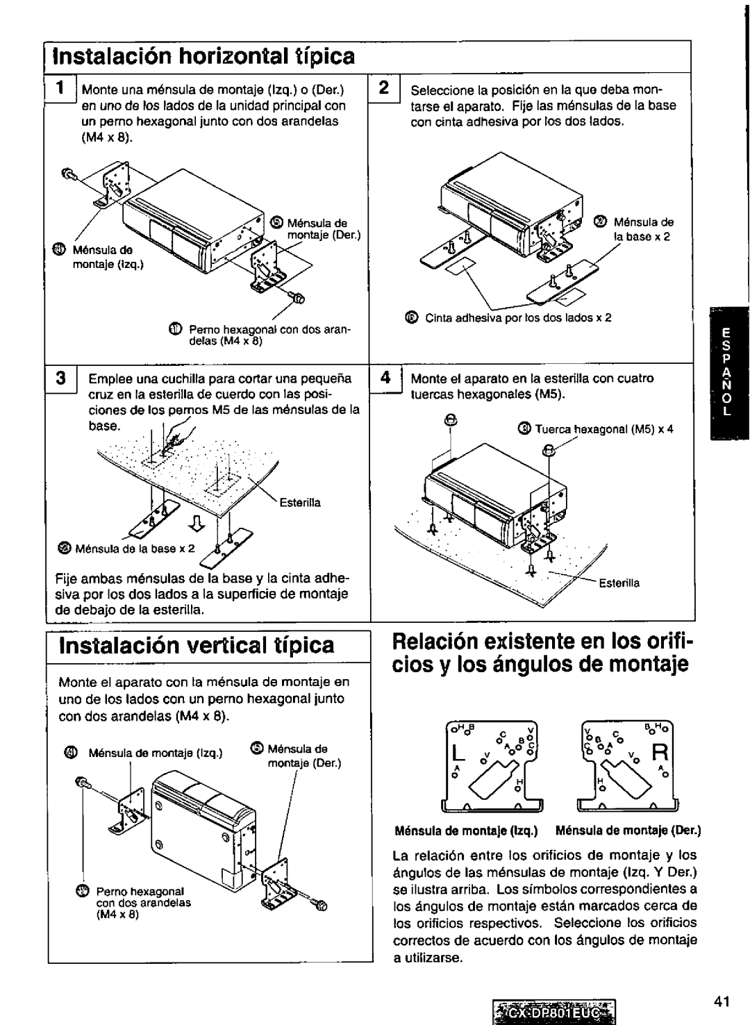 Panasonic CX-DP801EUC manual 