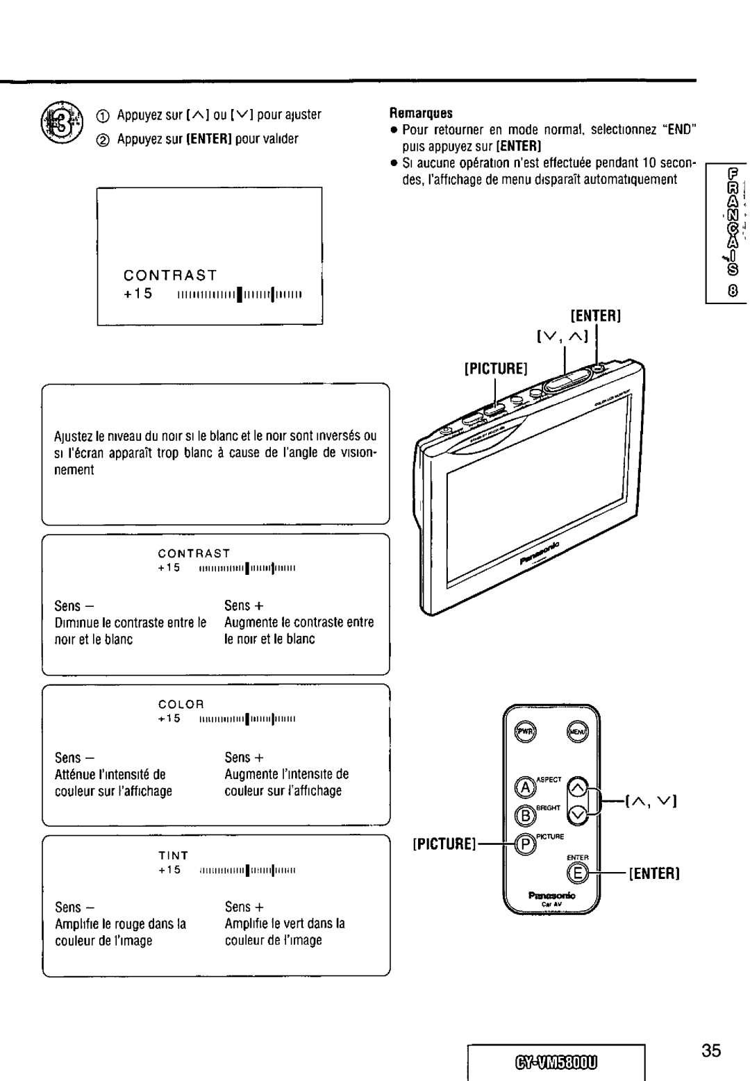 Panasonic CY-VM5800U manual 