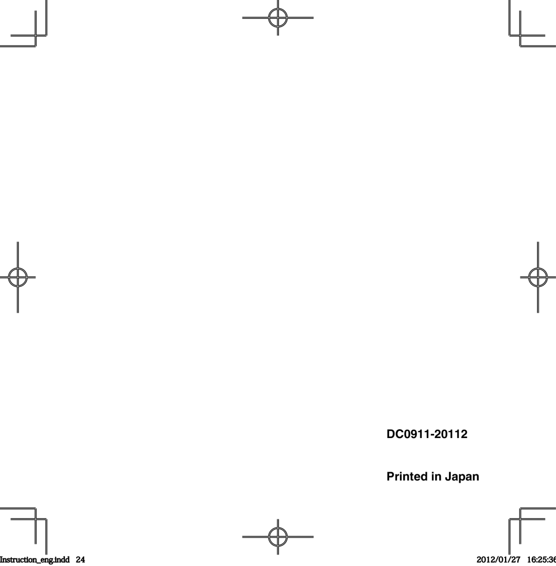 Panasonic CZ-RWSY1U, CZ-RWSK1U, CZ-RWST1U, CZ-RWSC1U, CZ-RWSU2U, CZ-RWSU1U operating instructions DC0911-20112 