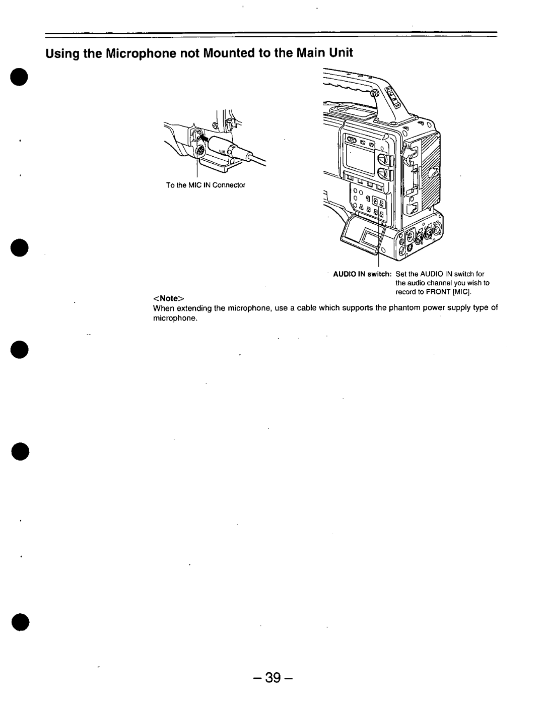 Panasonic D900W manual 