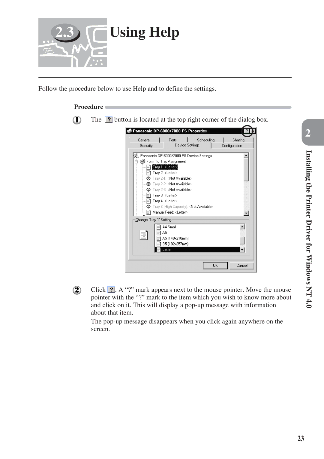 Panasonic DA-MC700 manual Using Help 