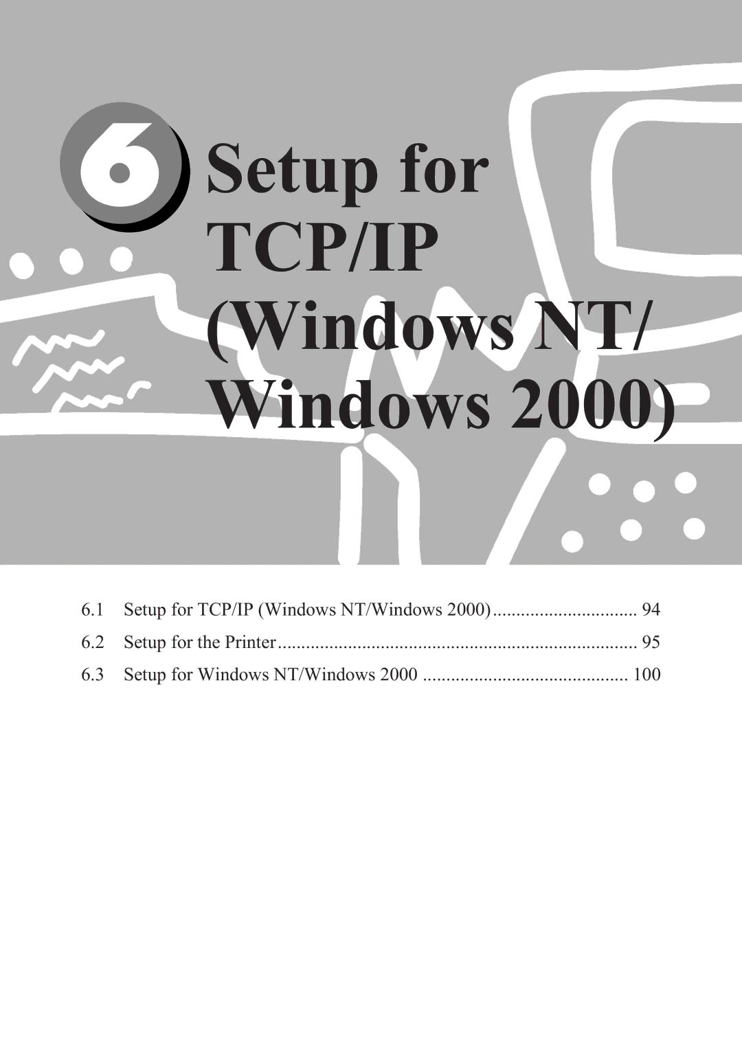 Panasonic DA-PC700 manual Tcp/Ip 