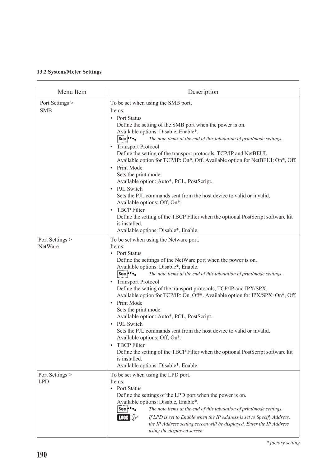 Panasonic DA-PC700 manual 190, Smb 