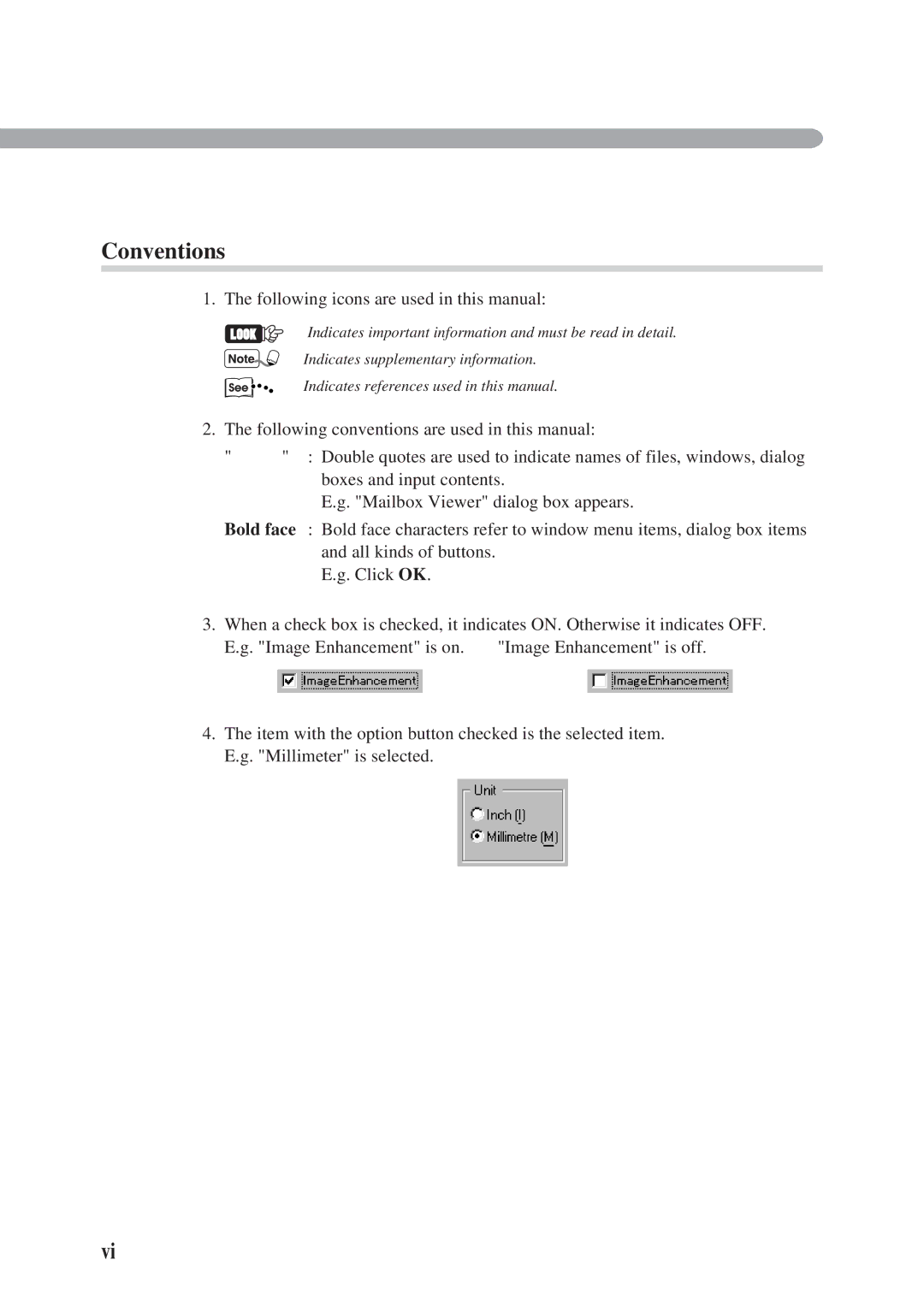 Panasonic DA-PC700 Conventions, Following icons are used in this manual 