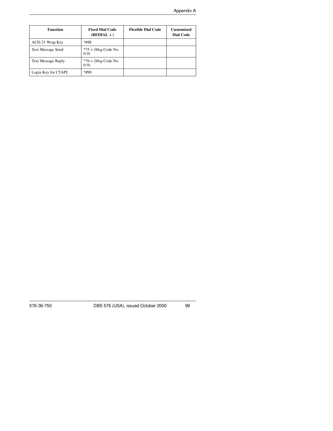 Panasonic DBS 576HD manual DBS 576 USA, issued October 