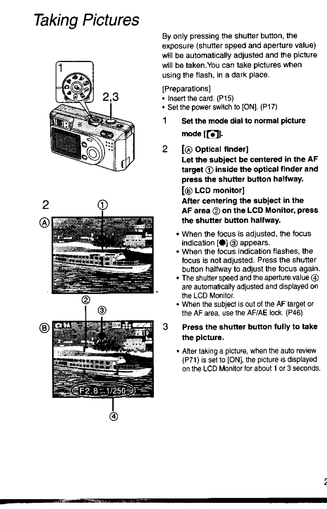 Panasonic DMC-F1A manual 