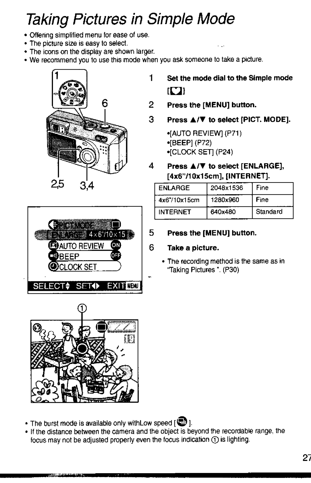 Panasonic DMC-F1A manual 