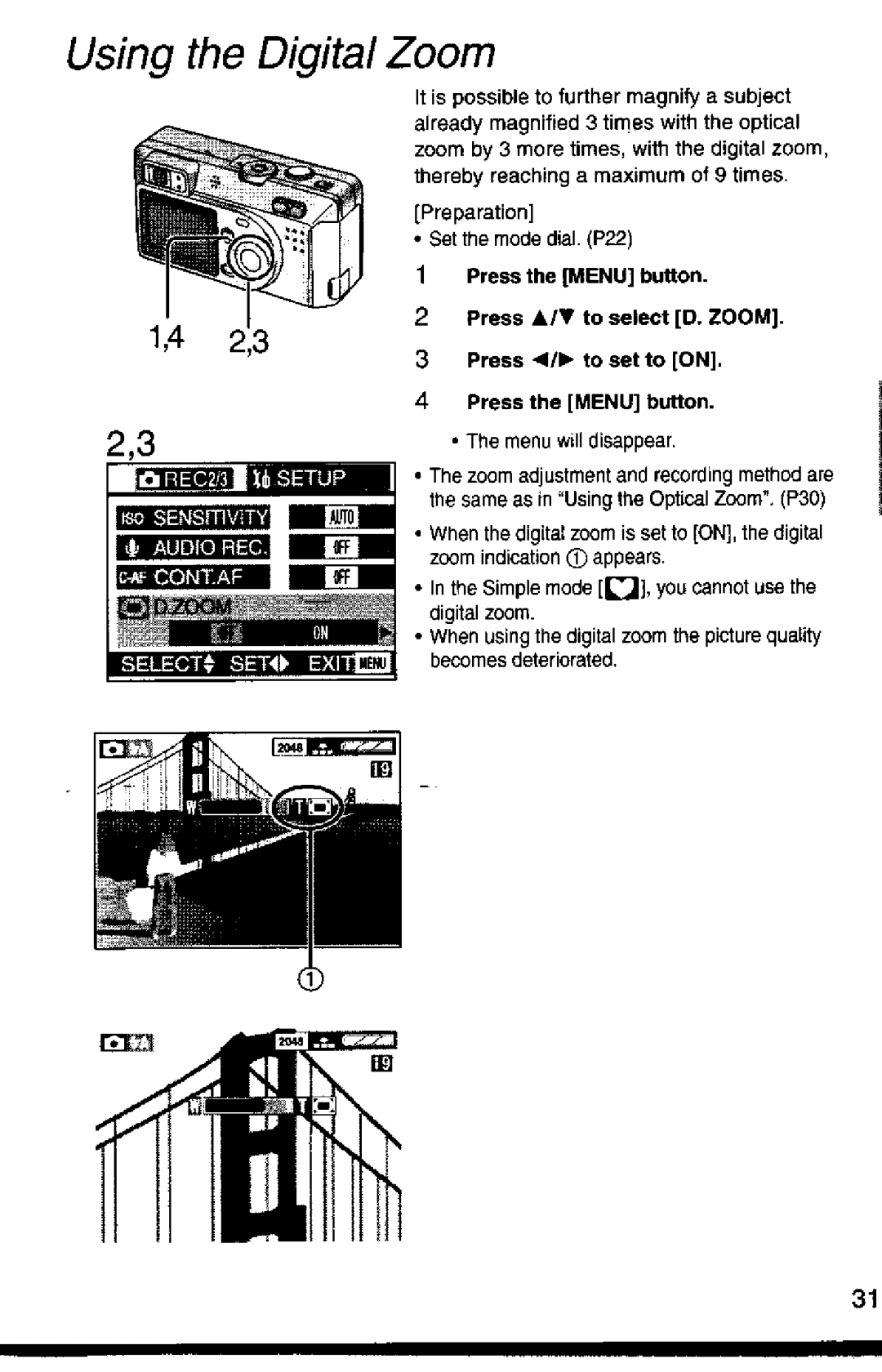 Panasonic DMC-F1A manual 