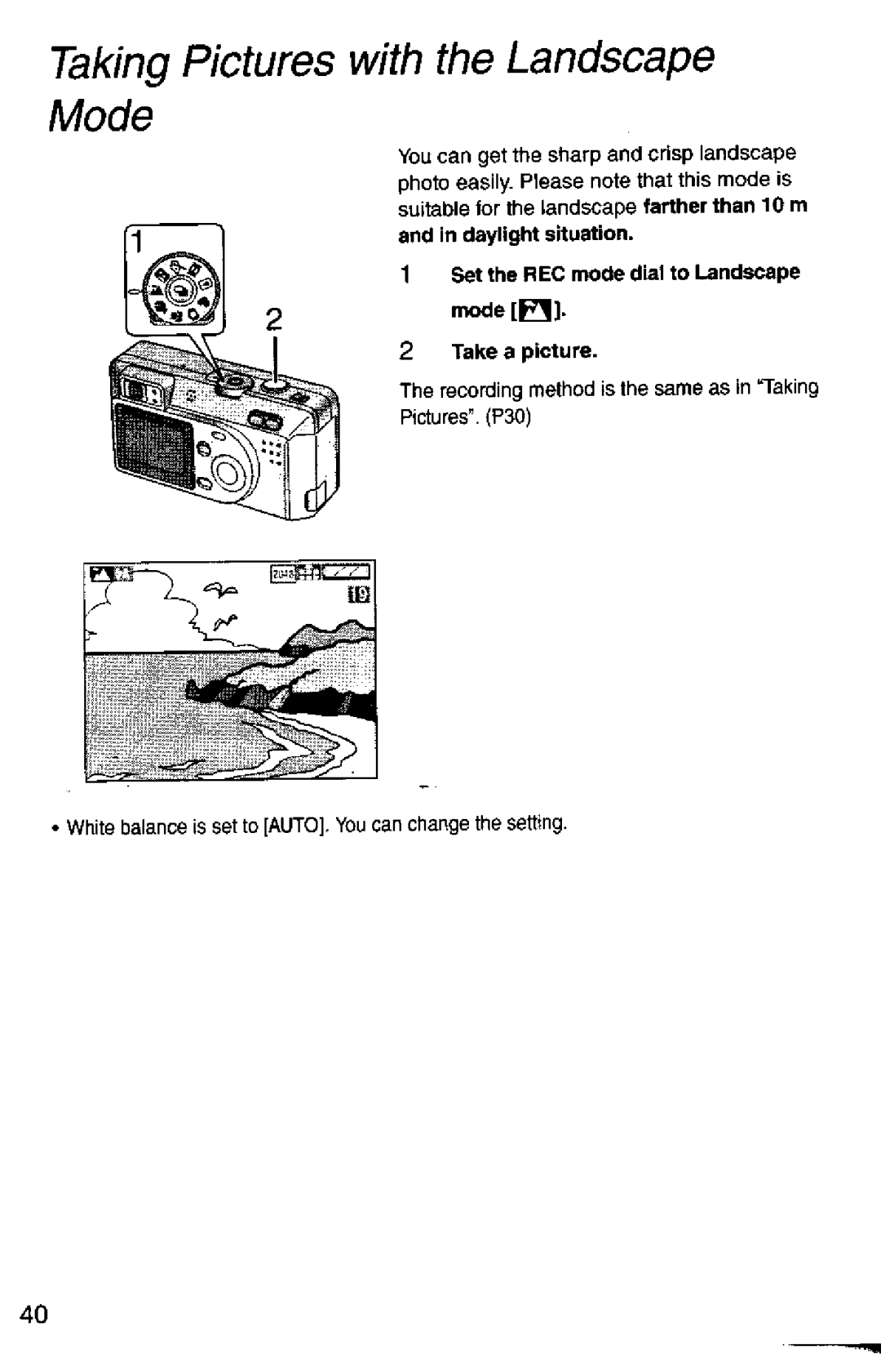 Panasonic DMC-F1A manual 