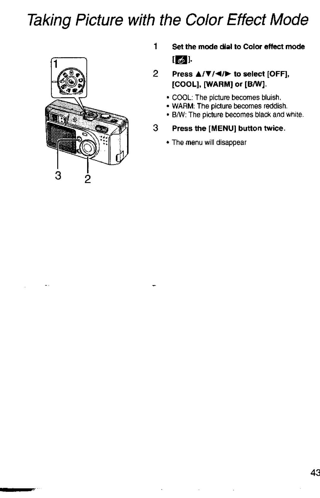 Panasonic DMC-F1A manual 