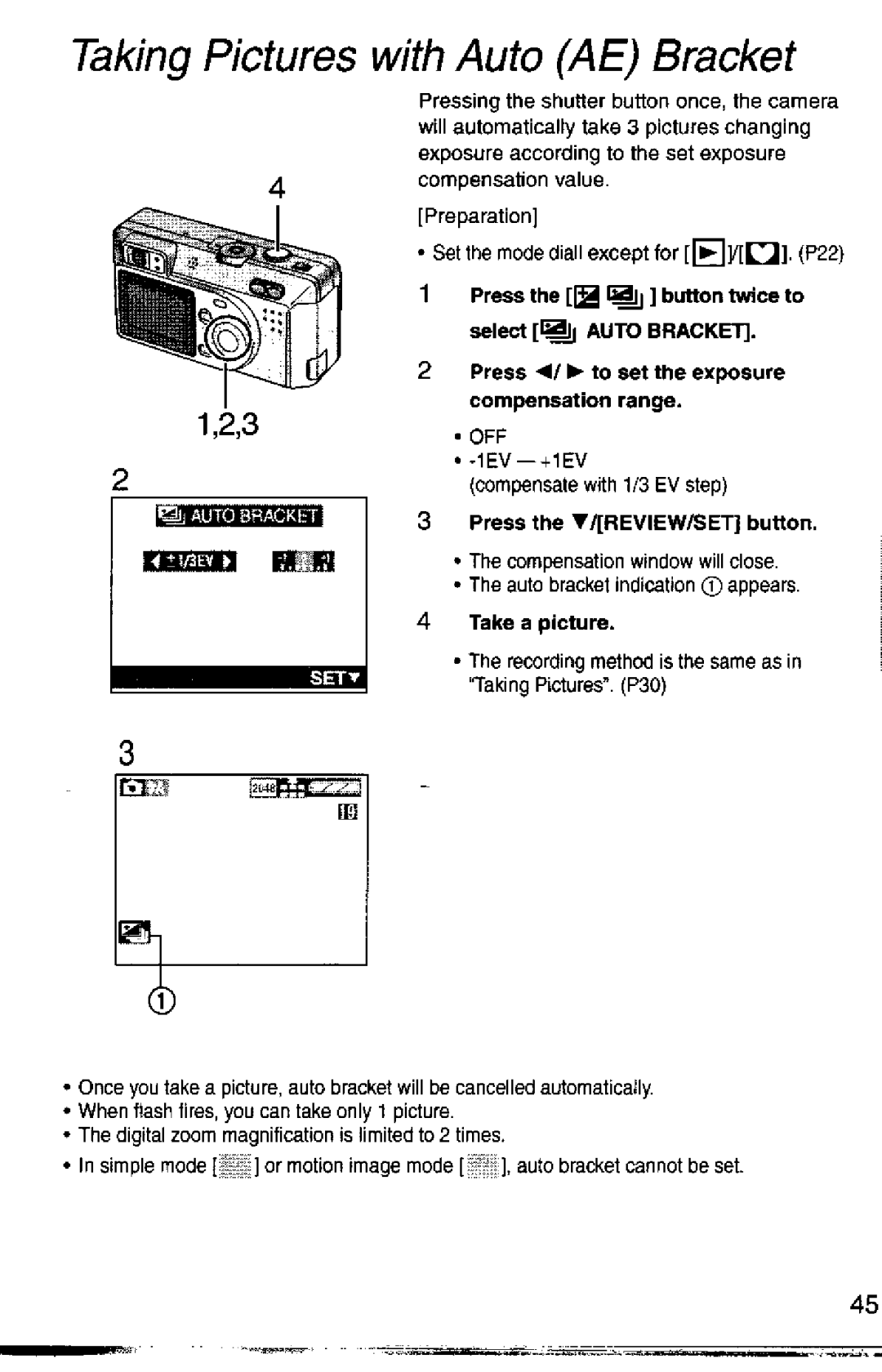 Panasonic DMC-F1A manual 