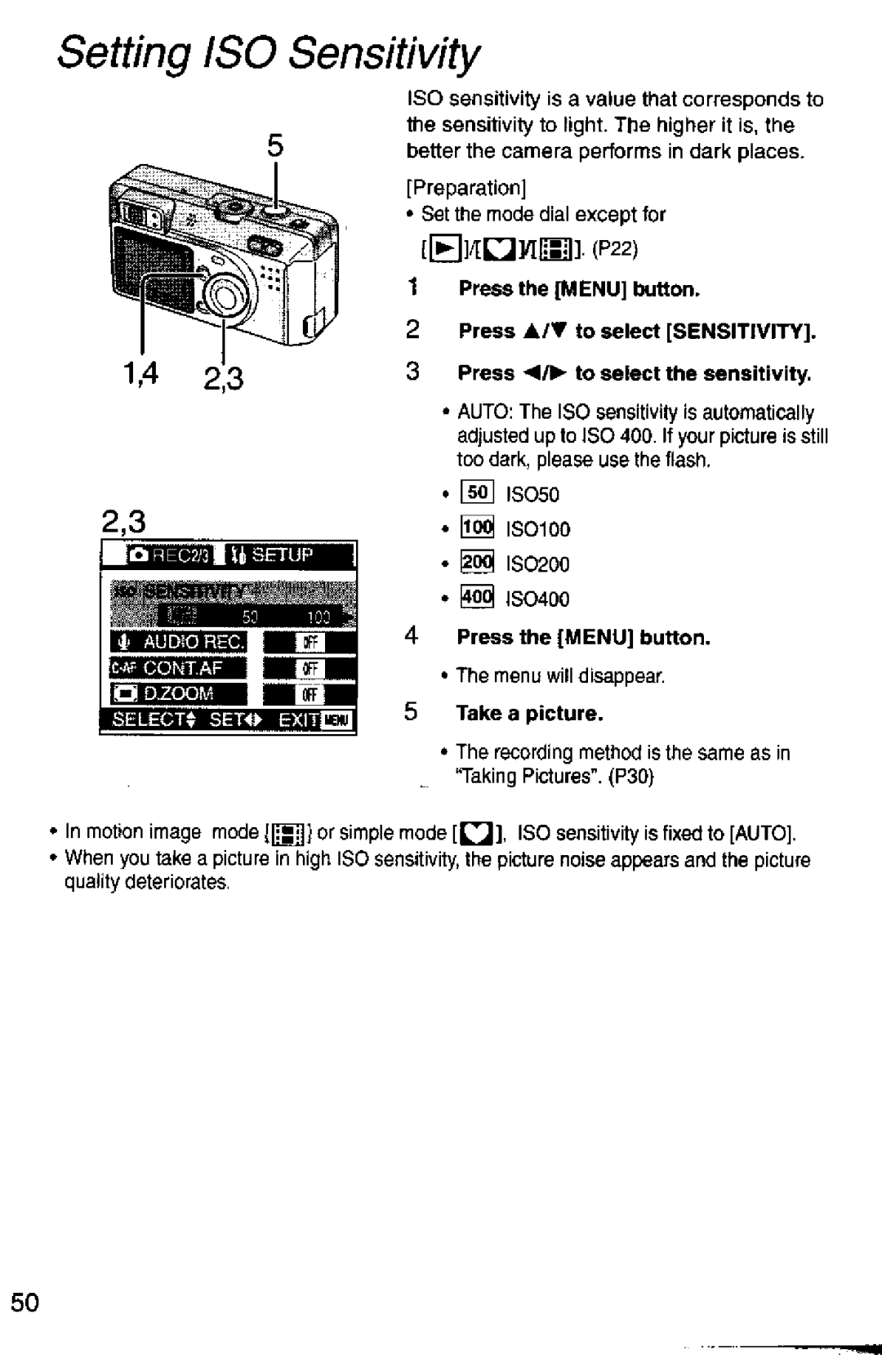 Panasonic DMC-F1A manual 