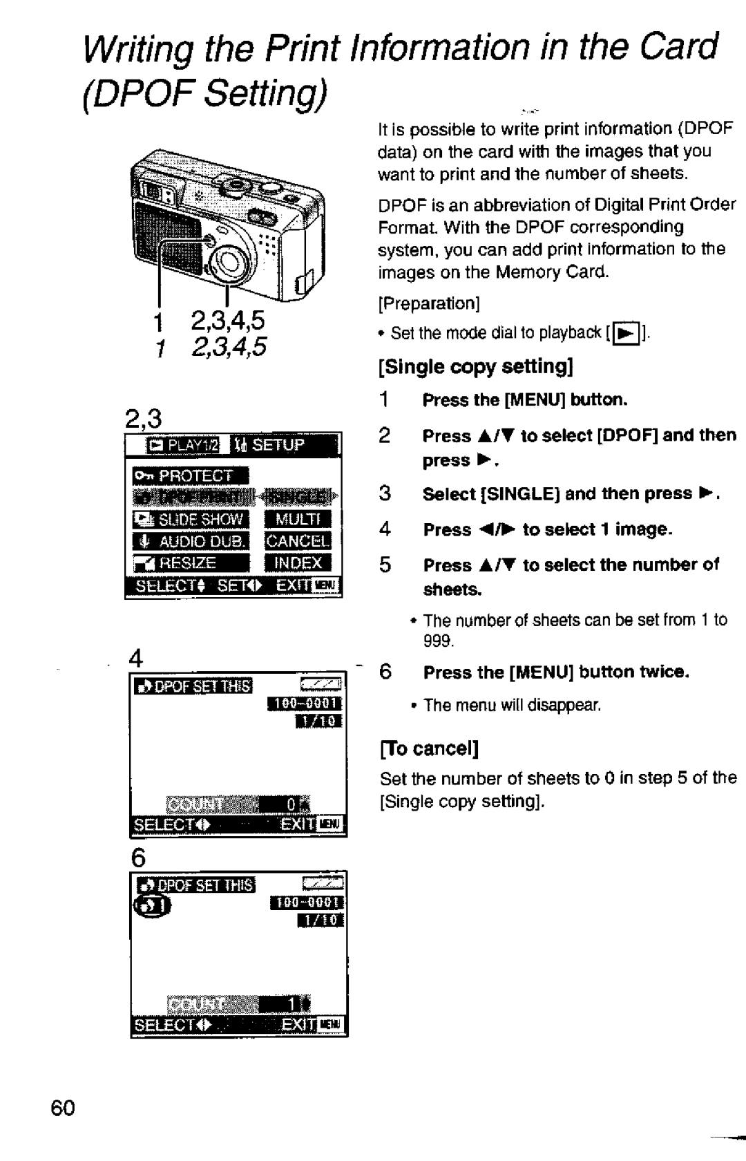 Panasonic DMC-F1A manual 