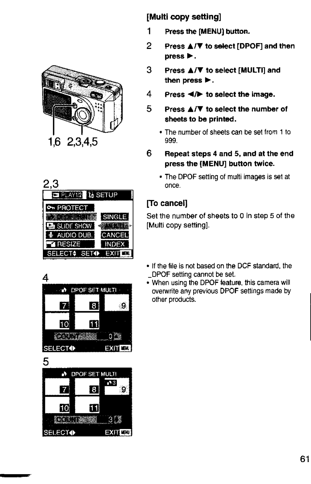 Panasonic DMC-F1A manual 