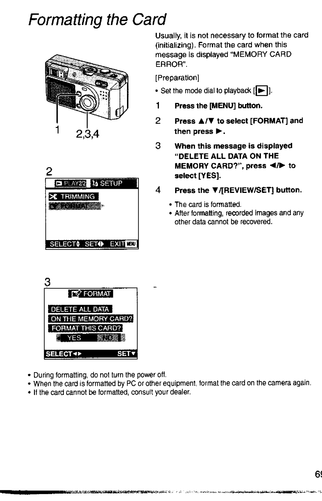 Panasonic DMC-F1A manual 