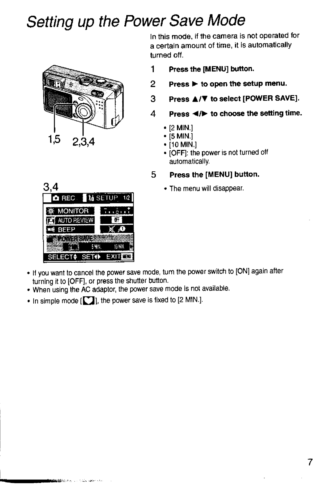 Panasonic DMC-F1A manual 