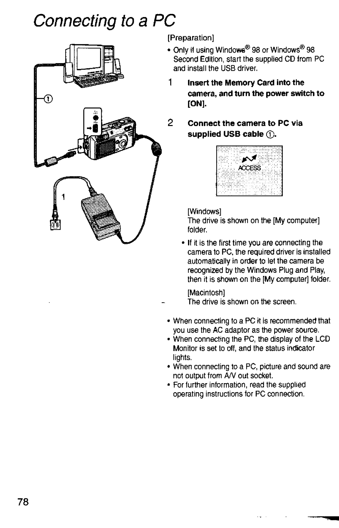 Panasonic DMC-F1A manual 