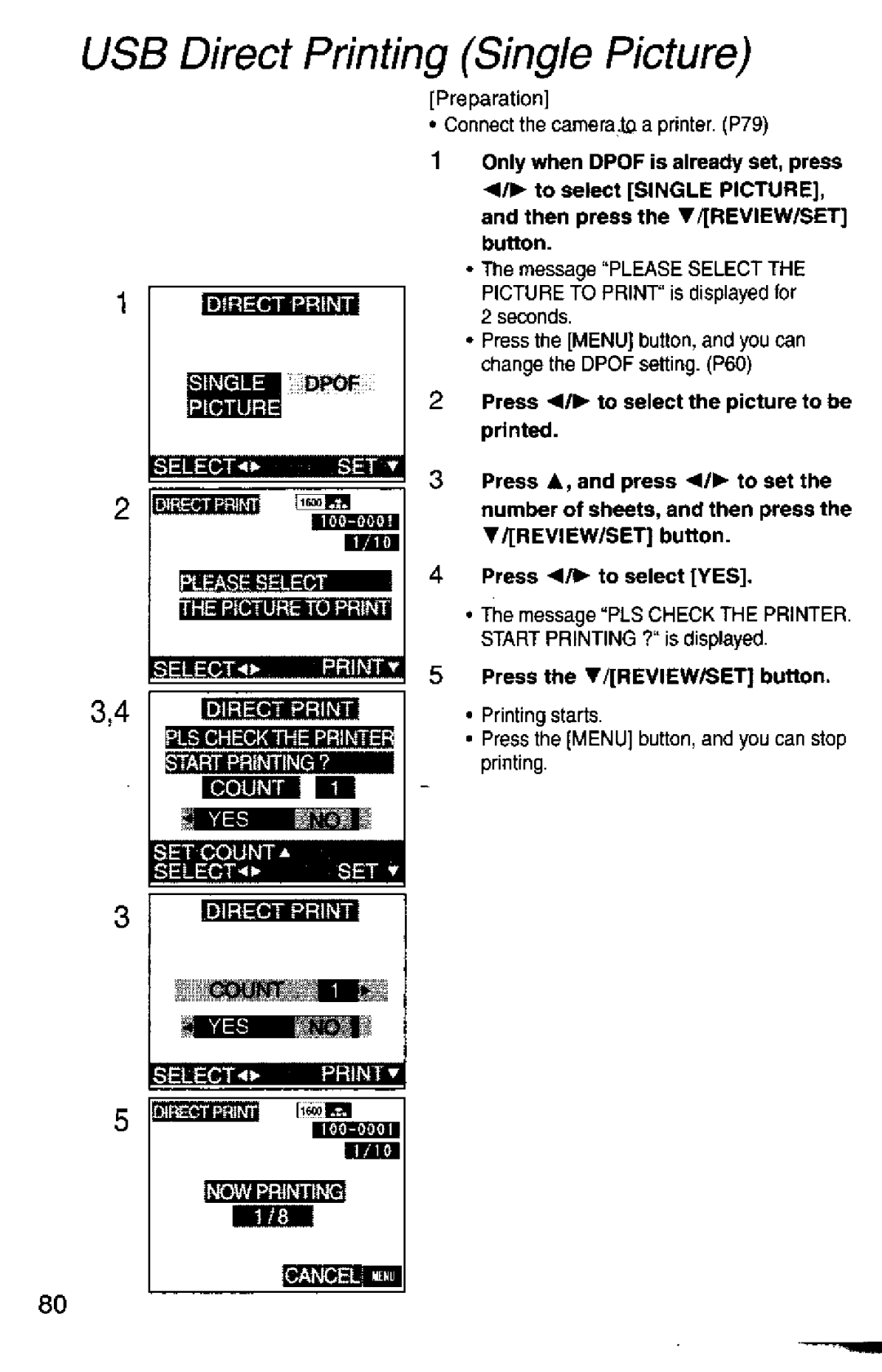 Panasonic DMC-F1A manual 