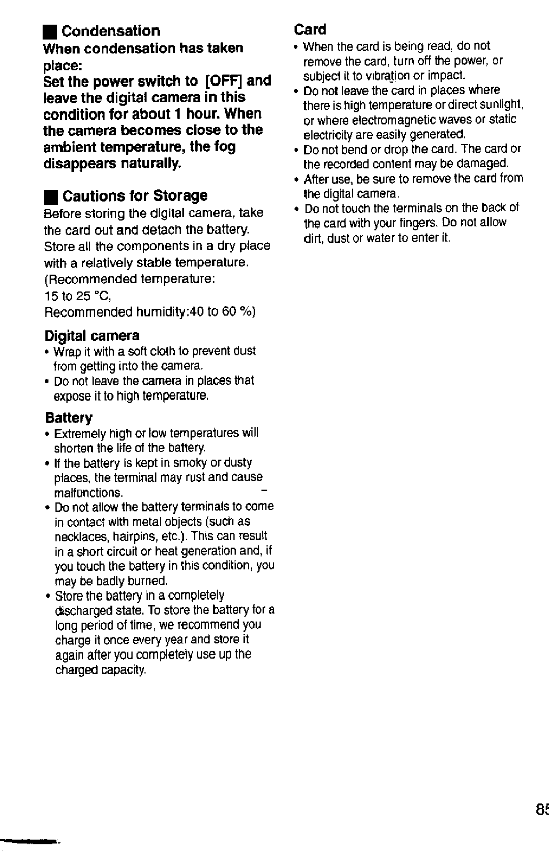 Panasonic DMC-F1A manual 