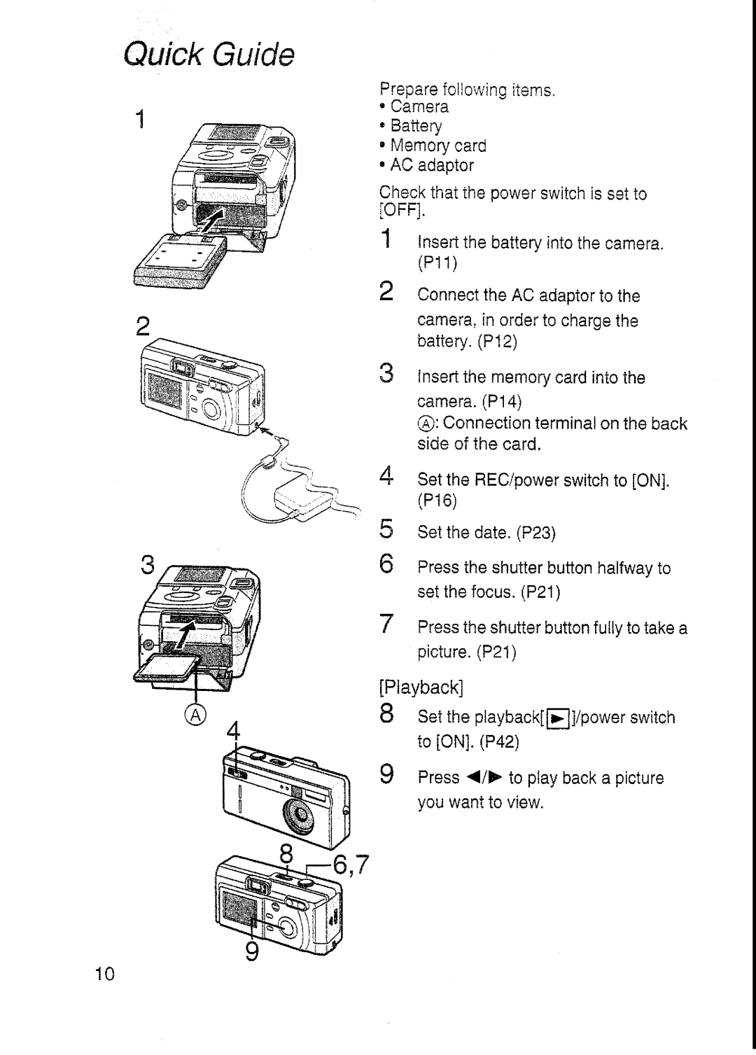 Panasonic DMC-F7A manual 