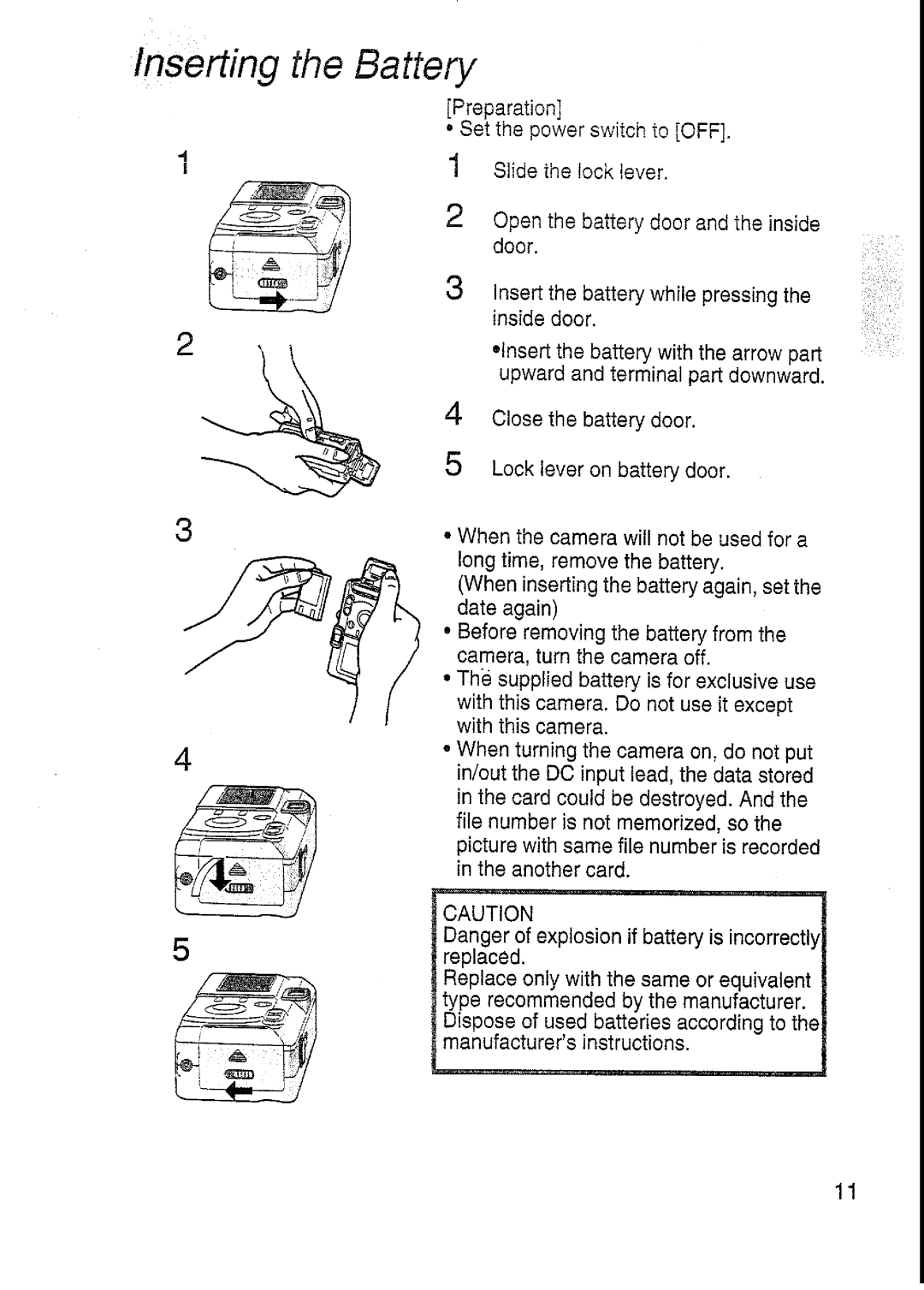 Panasonic DMC-F7A manual 