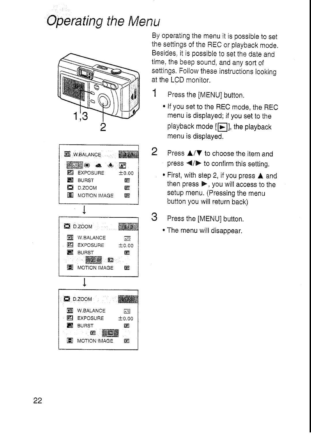 Panasonic DMC-F7A manual 