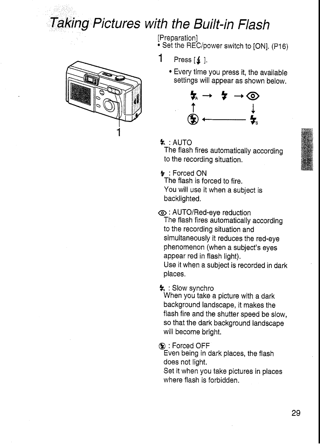 Panasonic DMC-F7A manual 