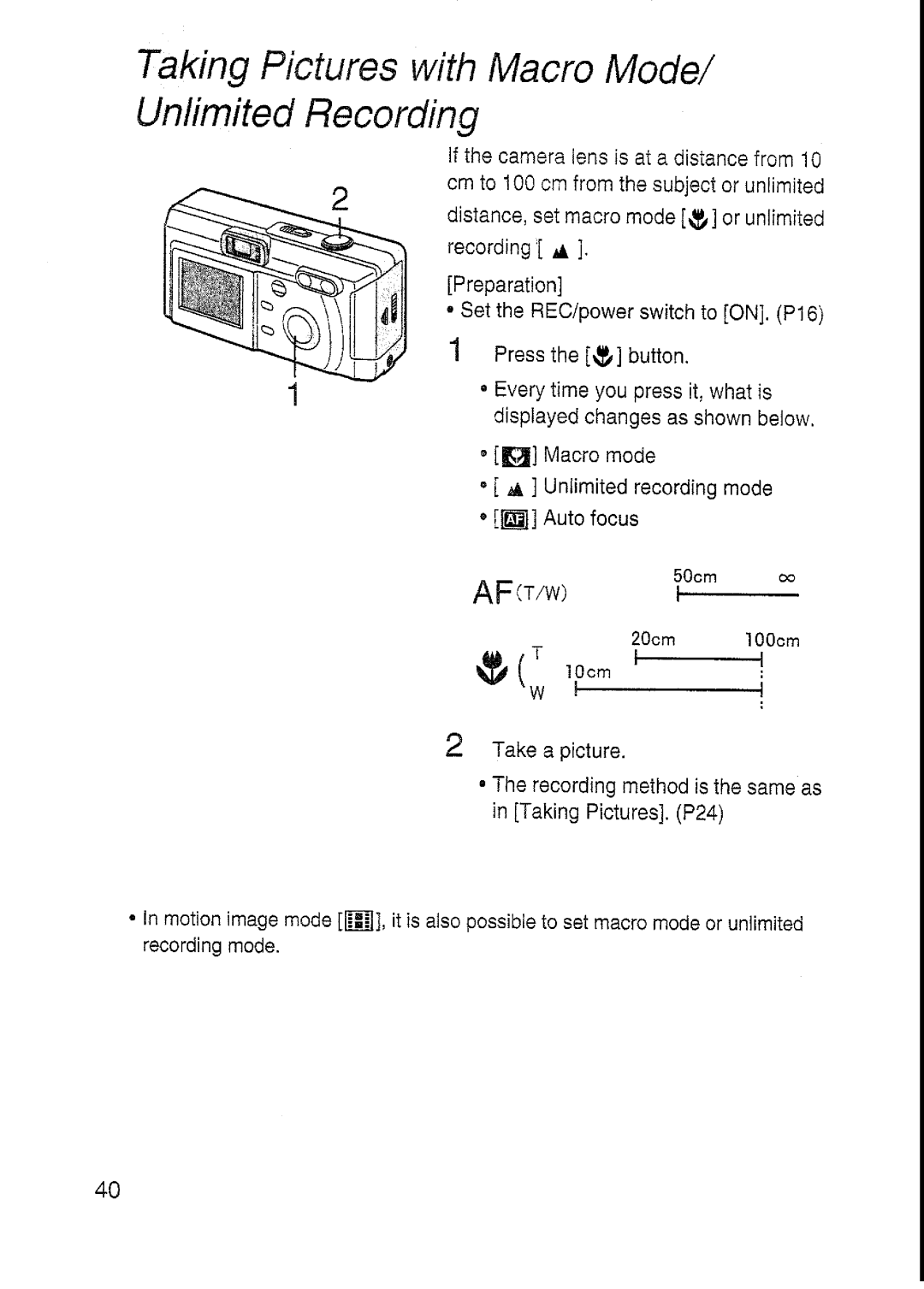 Panasonic DMC-F7A manual 