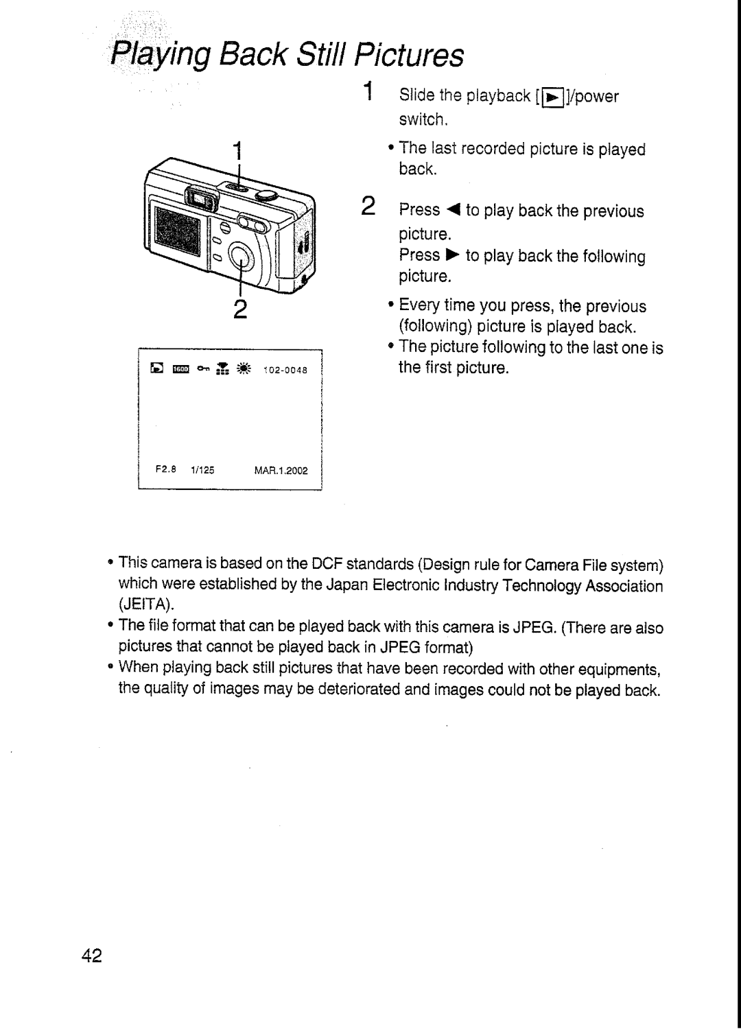 Panasonic DMC-F7A manual 