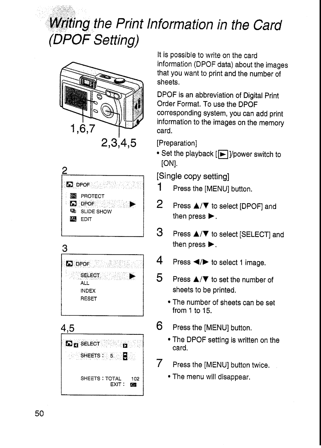 Panasonic DMC-F7A manual 