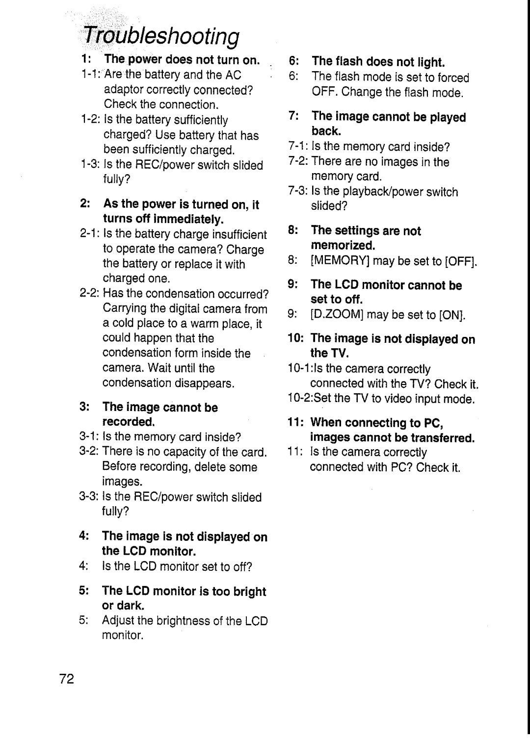 Panasonic DMC-F7A manual 