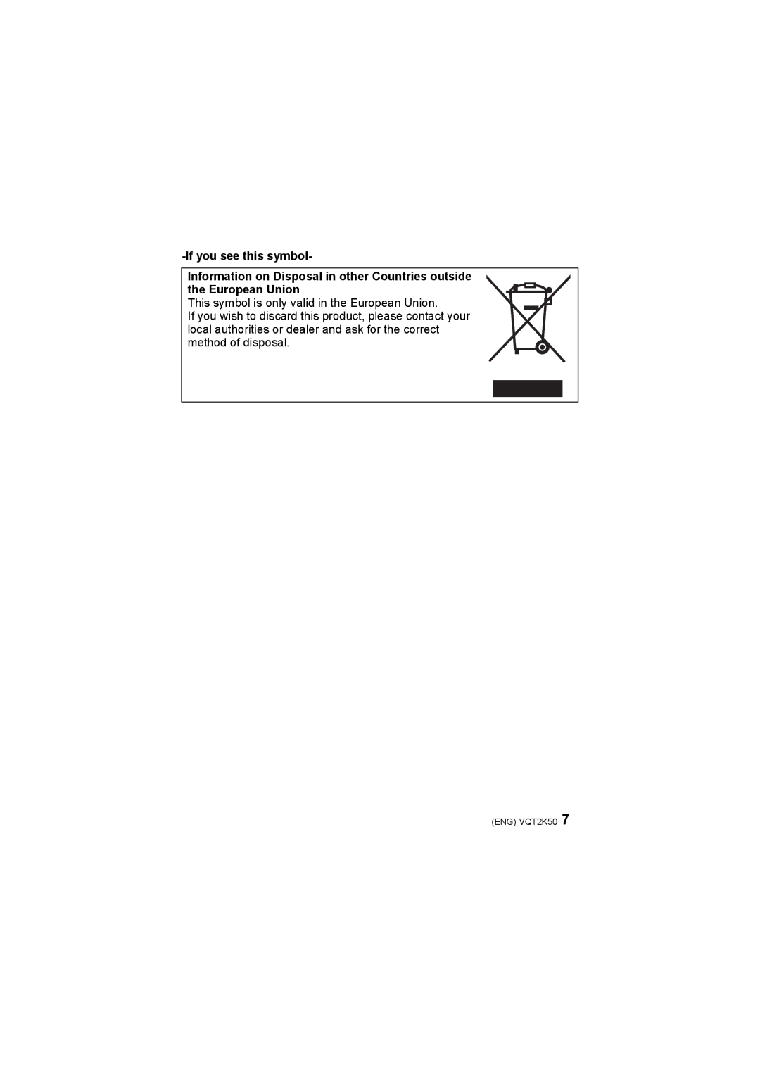 Panasonic DMC-FH20, DMC-FH3, DMC-FH1 operating instructions ENG VQT2K50 