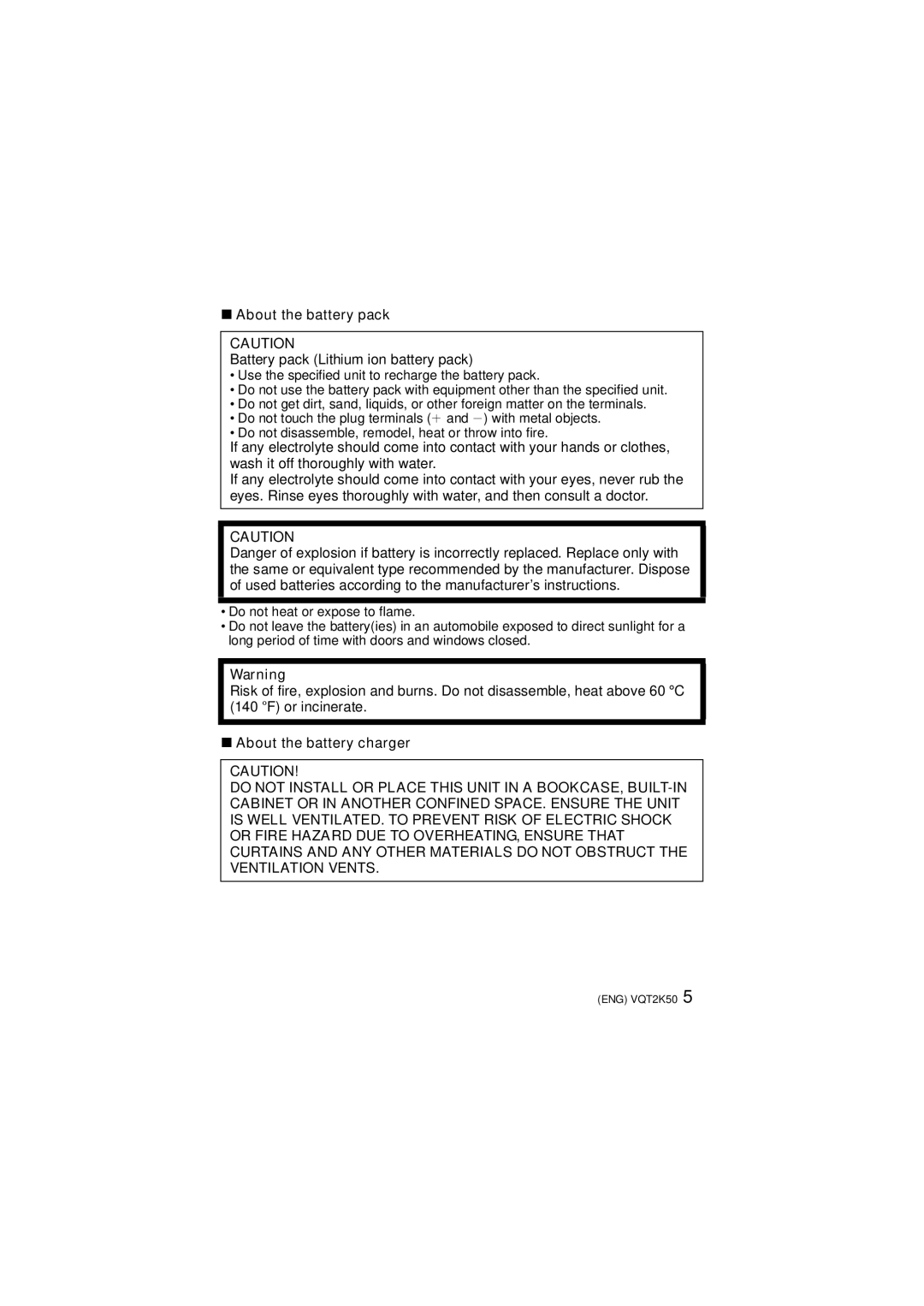 Panasonic DMC-FH1, DMC-FH3, DMC-FH20 operating instructions About the battery pack, About the battery charger 