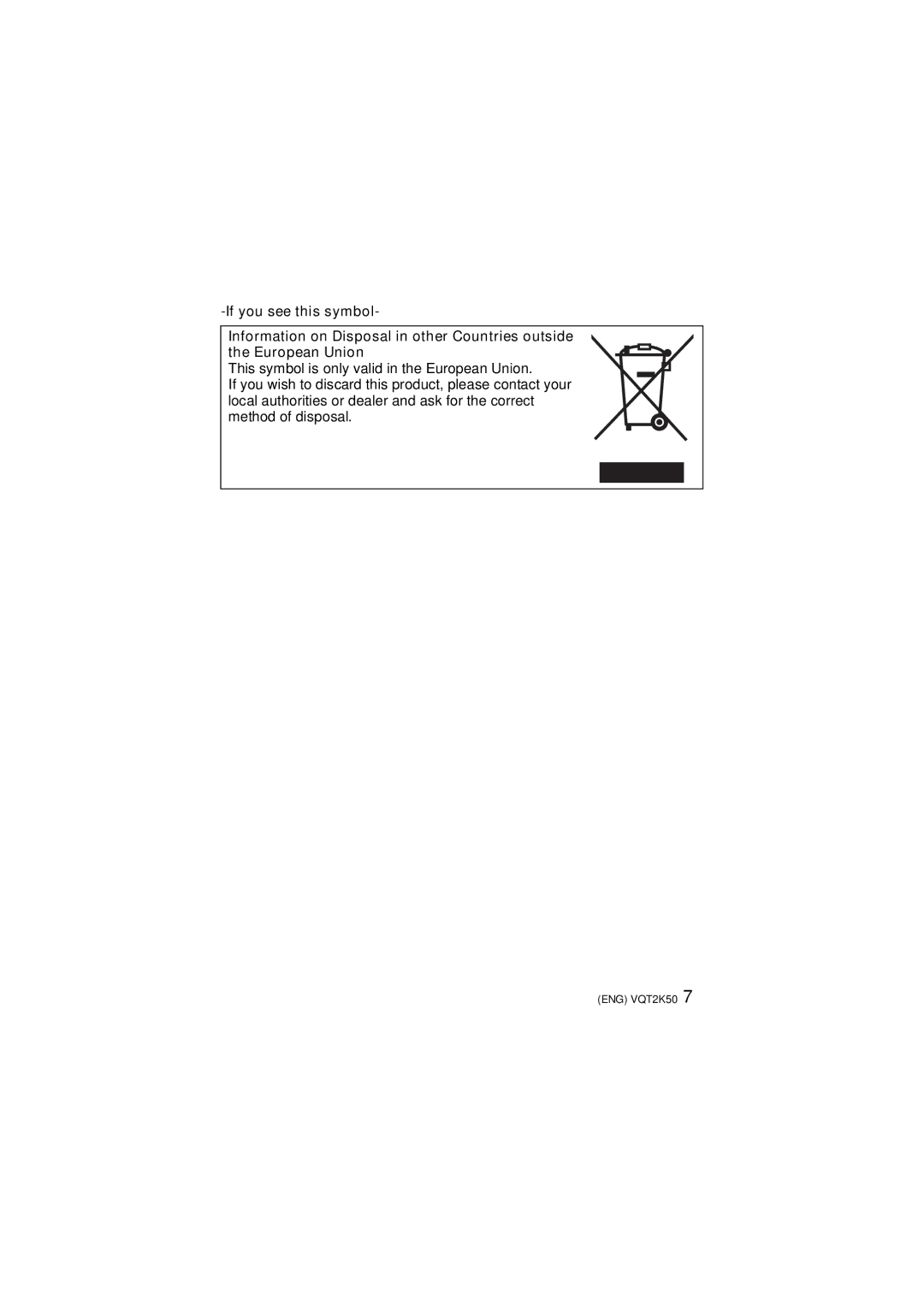 Panasonic DMC-FH20, DMC-FH3, DMC-FH1 operating instructions ENG VQT2K50 