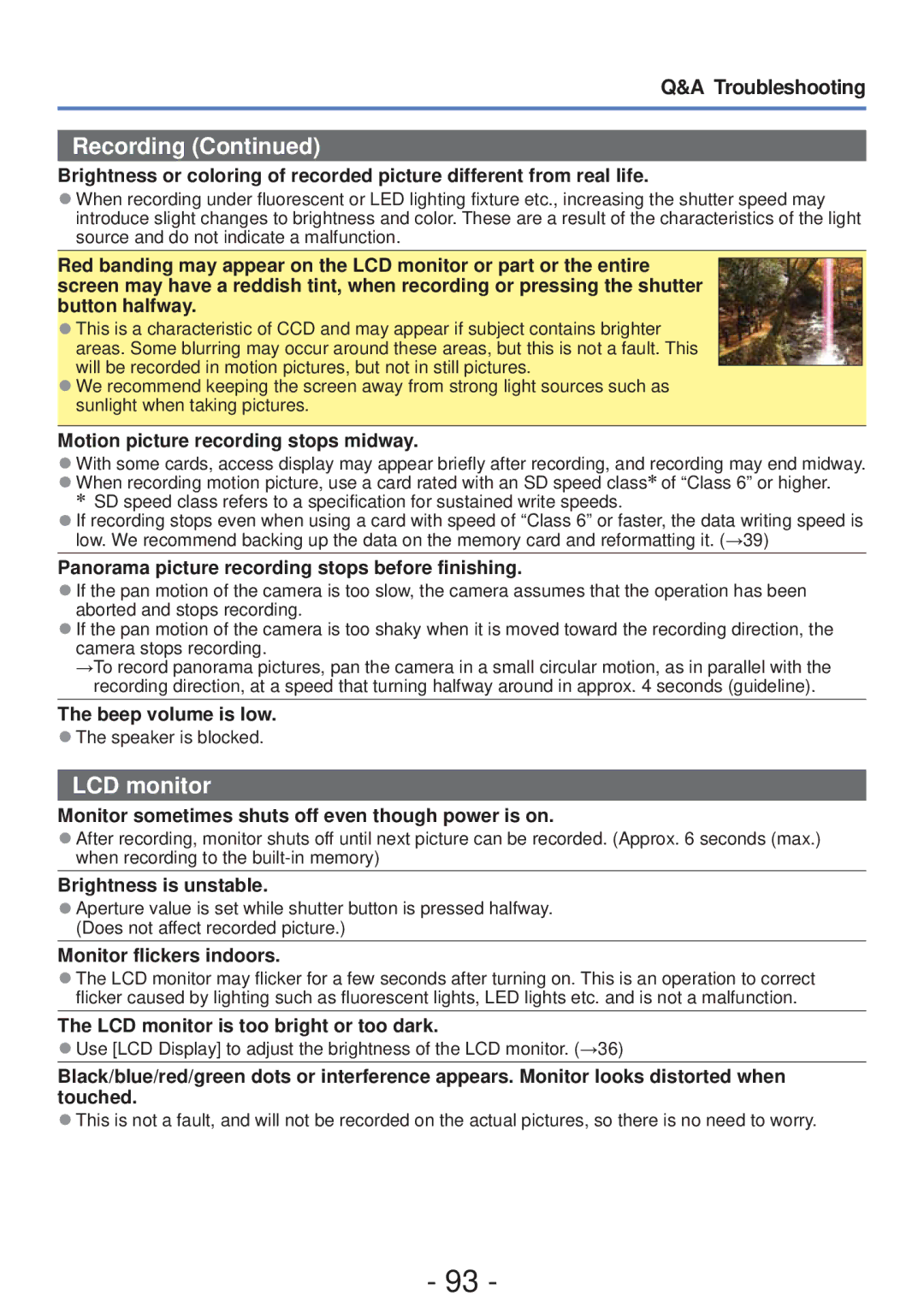 Panasonic DMC-S5, DMC-FH4 owner manual Troubleshooting 