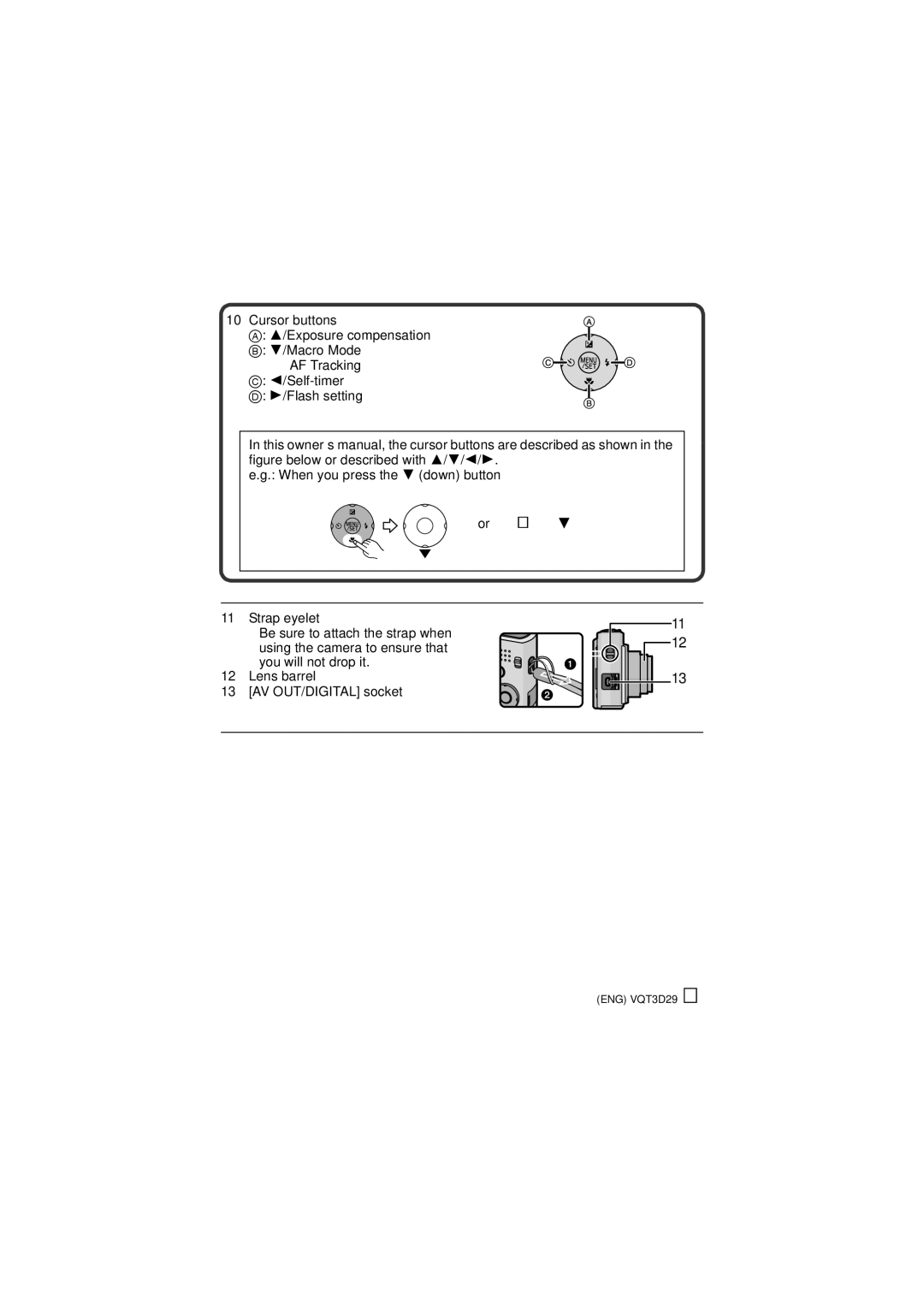 Panasonic DMC-FH5, DMC-FH25, DMC-FH24 owner manual Or Press 