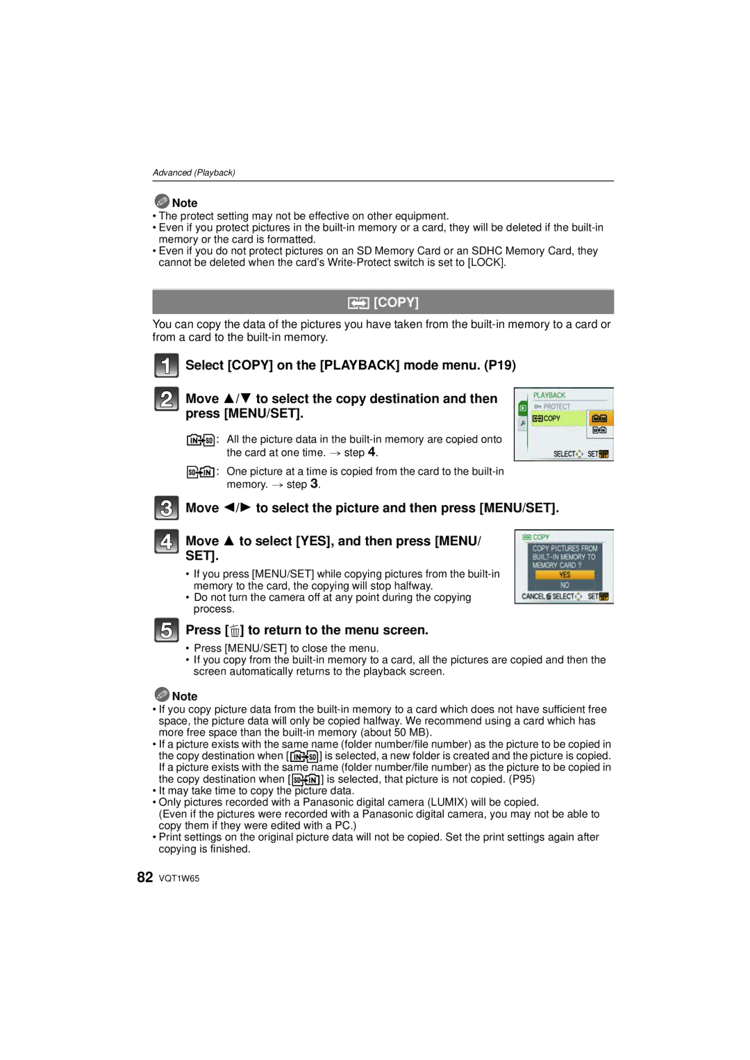 Panasonic DMC-FS25 operating instructions Copy 