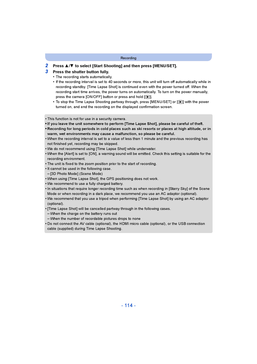 Panasonic DMC-FT5/DMC-TS5 operating instructions 114 