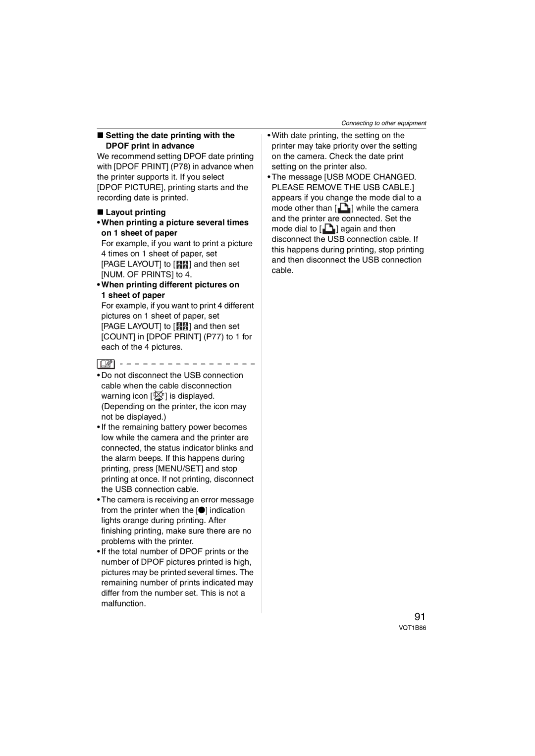 Panasonic DMCFX30K, DMC-FX30 operating instructions Setting the date printing with Dpof print in advance 