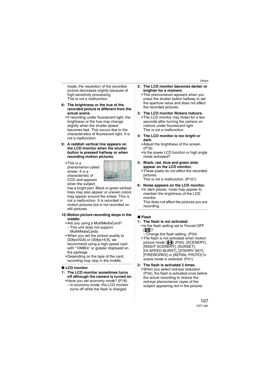 Panasonic DMC-FX33 operating instructions 107 