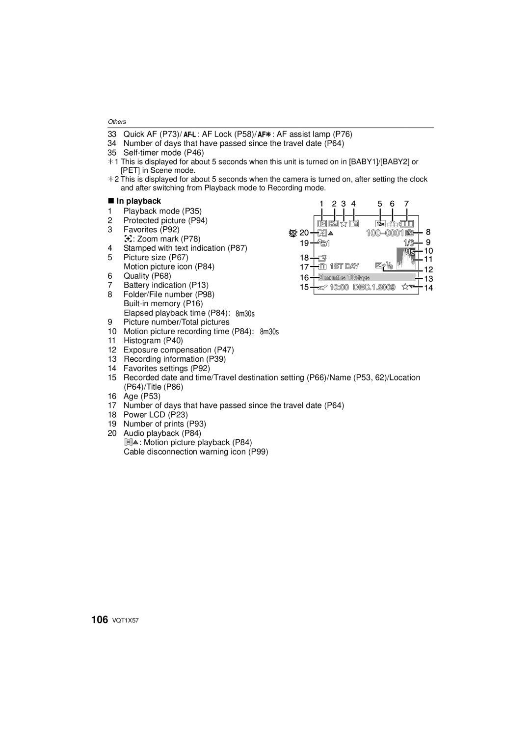 Panasonic DMC-FX48 operating instructions Playback 