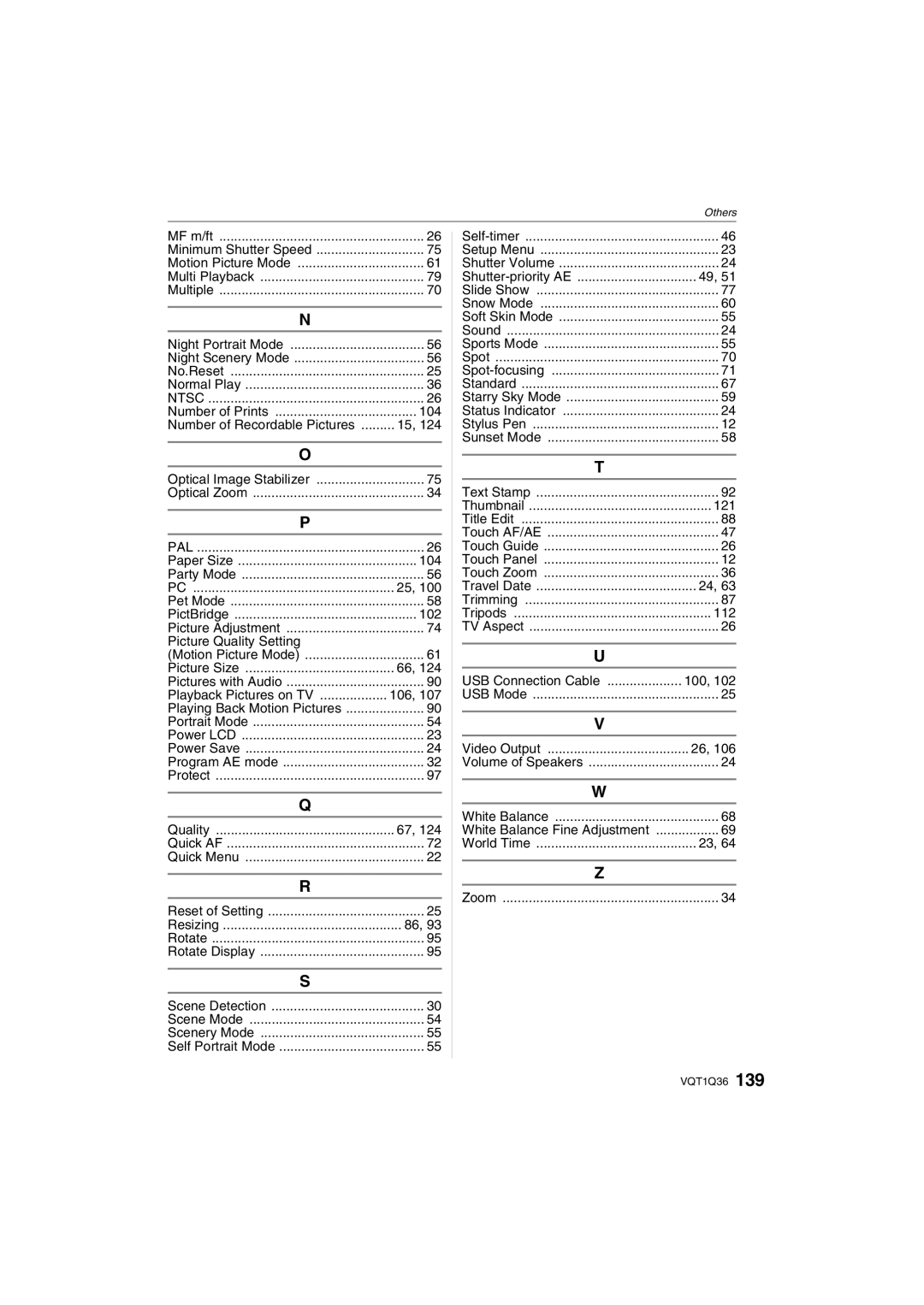 Panasonic DMC-FX500 operating instructions Picture Quality Setting, 121 