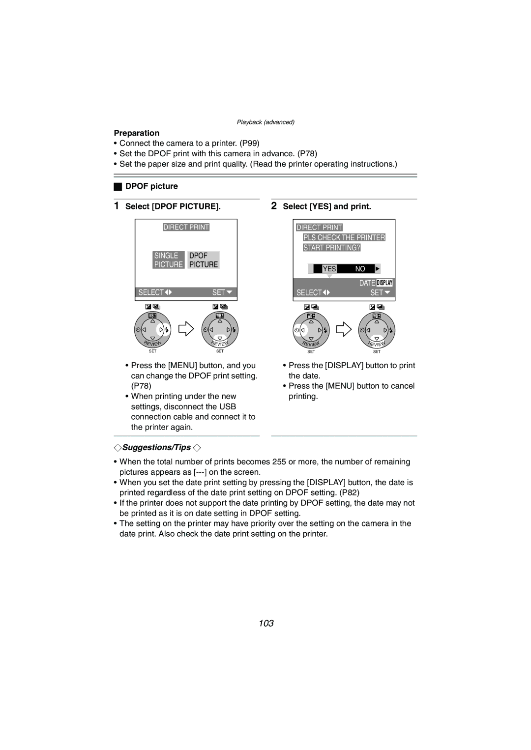 Panasonic DMC-FX5PP operating instructions 103 