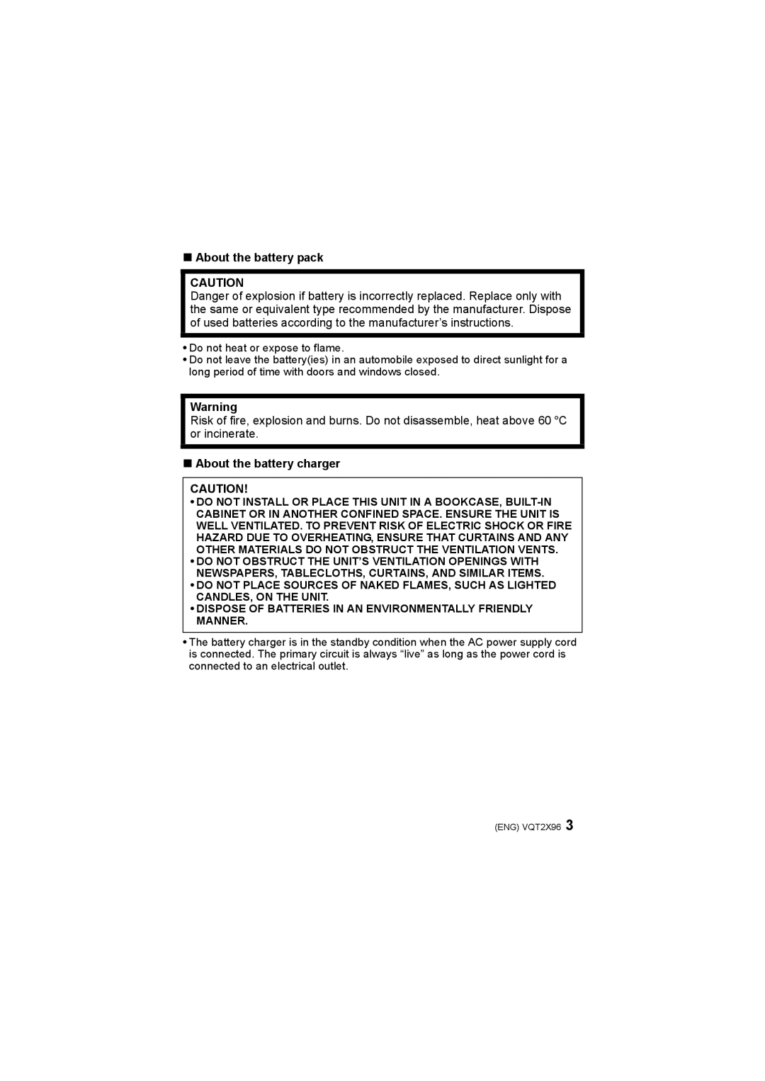 Panasonic DMC-FX700 operating instructions About the battery pack, About the battery charger 