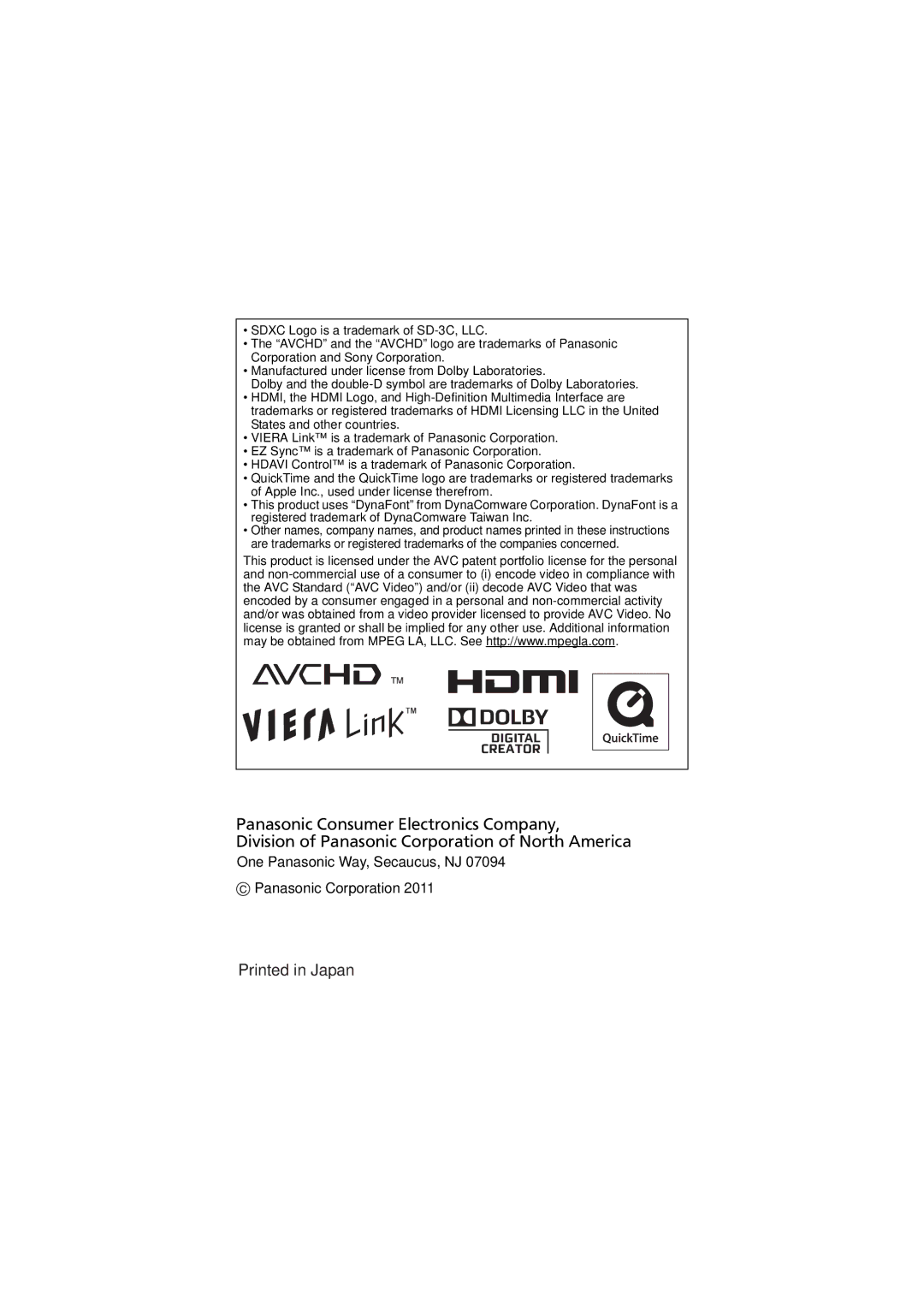 Panasonic DMC-FX78, DMCFX78K owner manual 